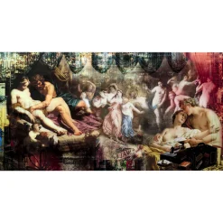 KARE Design Tableau En Verre Rock N Roll 180X90Cm