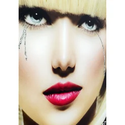 KARE Design Tableau En Verre Runny Eyes 80X80Cm