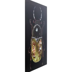 KARE Design Tableau En Verre Shiney Dung Beetle 80X120Cm