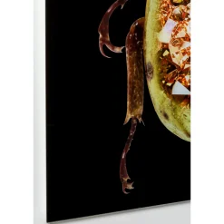 KARE Design Tableau En Verre Shiney Dung Beetle 80X120Cm