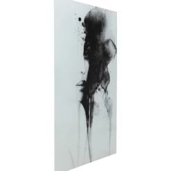 KARE Design Tableau En Verre Smokey Face 100X150Cm
