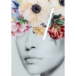 KARE Design Tableau En Verre Spring Hair 80X120Cm