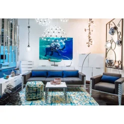 KARE Design Tableau En Verre Swimming Elephant 180X120