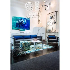 KARE Design Tableau En Verre Swimming Elephant 180X120