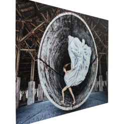 KARE Design Tableau En Verre Time Traveller 180X120Cm