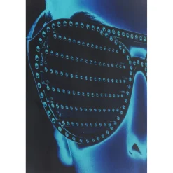 KARE Design Tableau En Verre Tough Girl Girl 120X120Cm45Cm