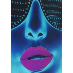 KARE Design Tableau En Verre Tough Girl Girl 120X120Cm45Cm