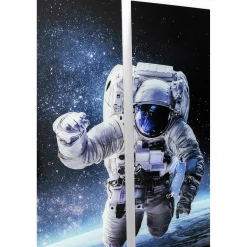KARE Design Tableau En Verre Triptychon Man In Space 240X160Cm