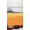 KARE Design Tableau Encadre Abstract Shapes Orange 73X143Cm