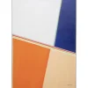 KARE Design Tableau Encadre Abstract Shapes Multi 73X103Cm
