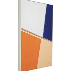 KARE Design Tableau Encadre Abstract Shapes Multi 73X103Cm