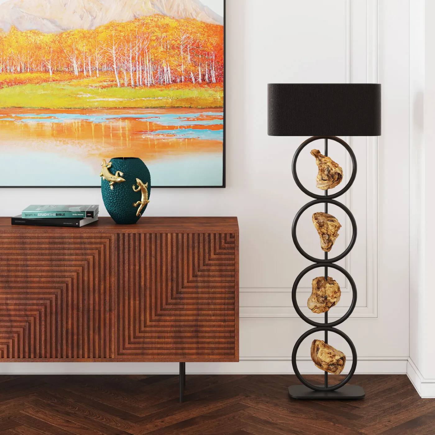 KARE Design Tableau Encadre Autumnal 120X120Cm