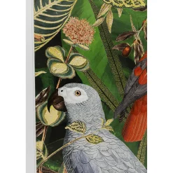 KARE Design Tableau Encadre Birds In Jungle 80X100Cm