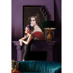 KARE Design Tableau Encadre Bubble Gum 80X120Cm