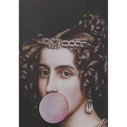 KARE Design Tableau Encadre Bubble Gum 80X120Cm