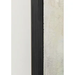 KARE Design Tableau Encadre Dust Dore 120X120Cm