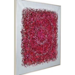 KARE Design Tableau Encadre Flowers Explosion 120X120Cm