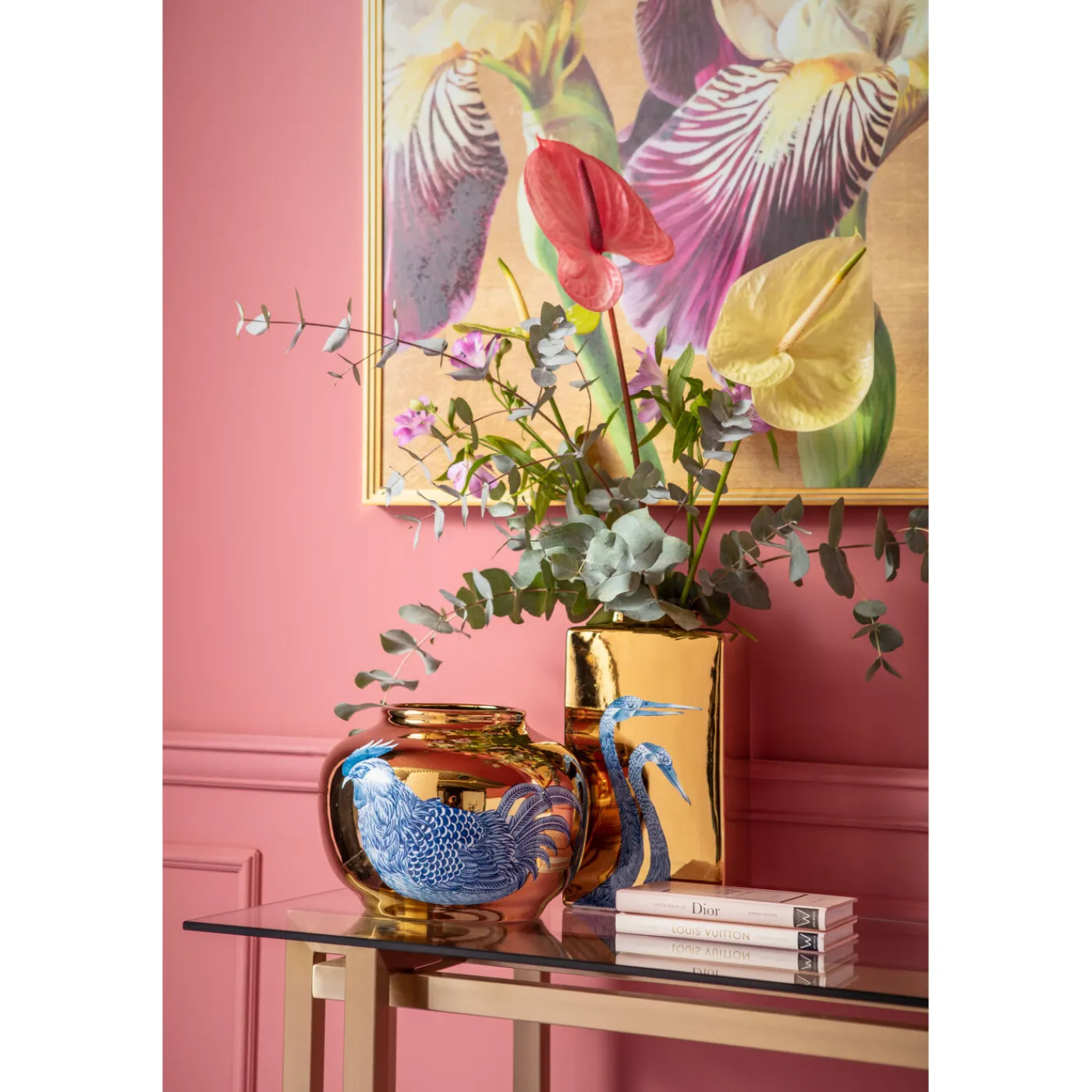 KARE Design Tableau Encadre Iris 100X150Cm