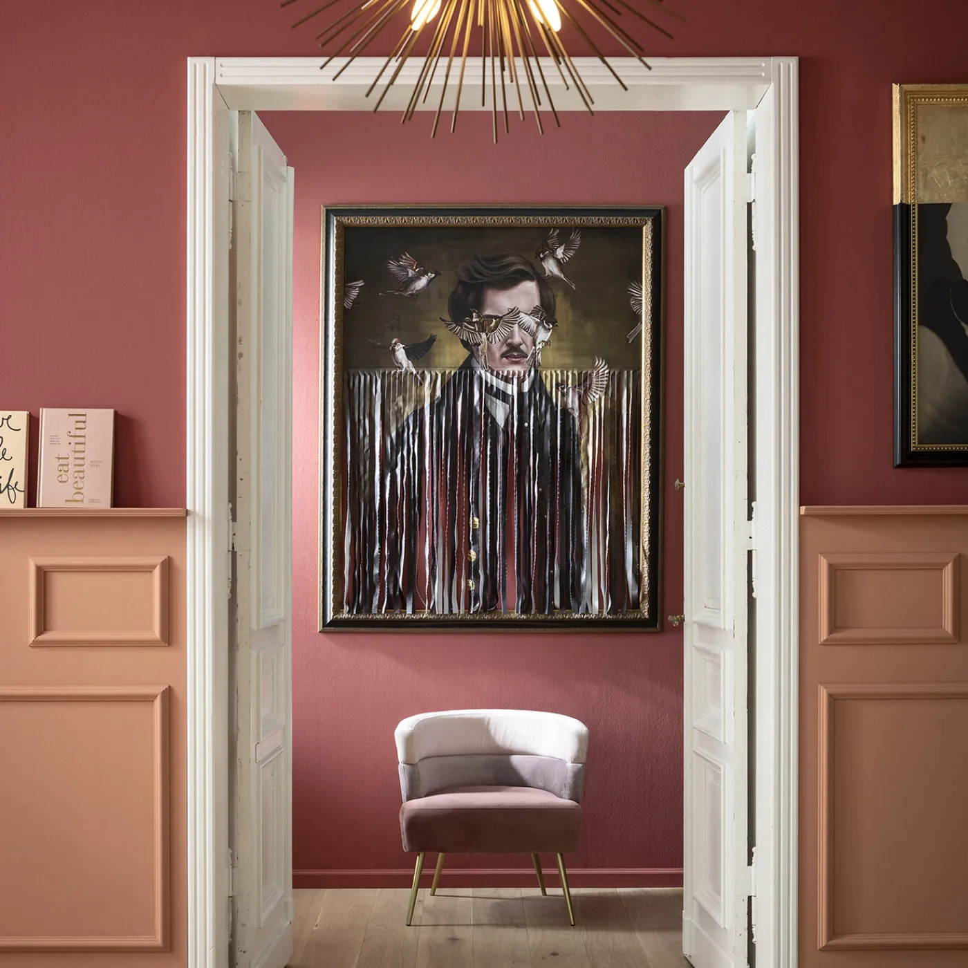 KARE Design Tableau Frame Gentleman Cuts 130X163Cm