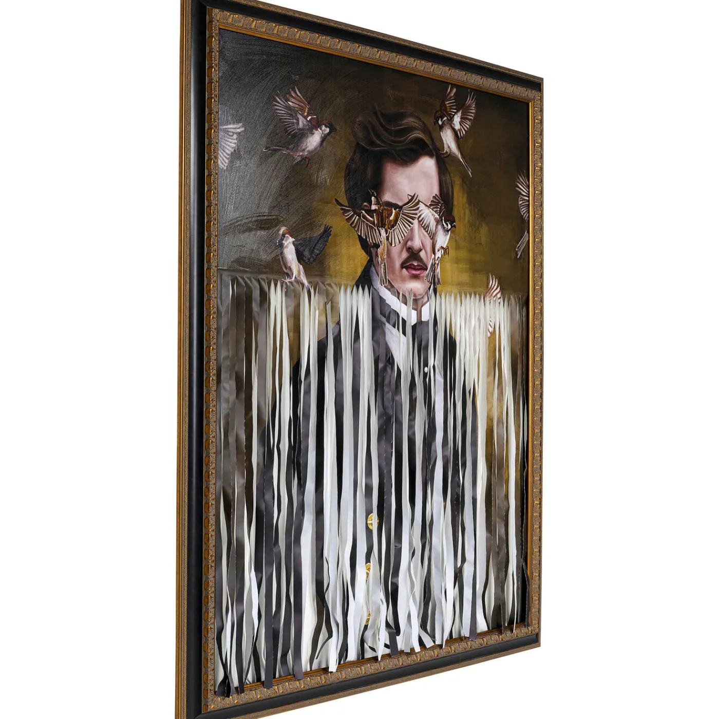 KARE Design Tableau Frame Gentleman Cuts 130X163Cm