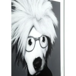 KARE Design Tableau Frame Mirror Artist Dog 60X60