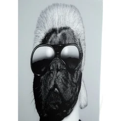 KARE Design Tableau Frame Mirror Designer Dog 60X60Cm