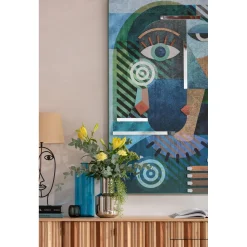 KARE Design Tableau Geometric Woman 100X150Cm
