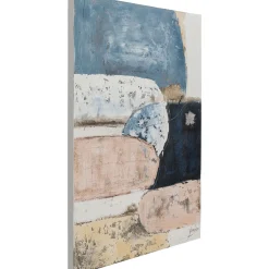 KARE Design Tableau Sur Toile Art Ovals 90X120Cm