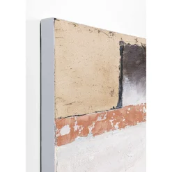 KARE Design Tableau Sur Toile Art Splash Bleu 90X120Cm