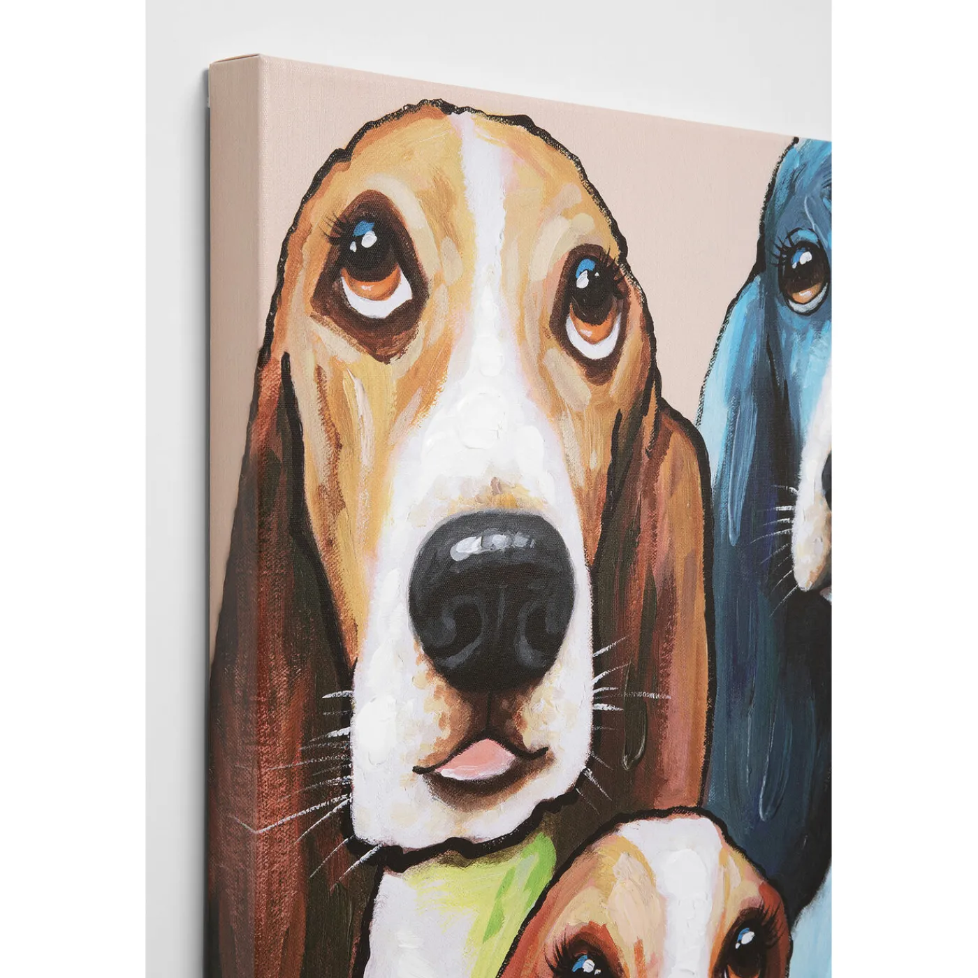 KARE Design Tableau Sur Toile Doggy Eye S 100X100Cm
