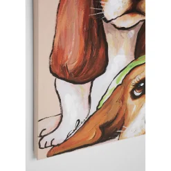 KARE Design Tableau Sur Toile Doggy Eye S 100X100Cm