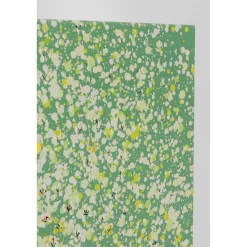 KARE Design Tableau Sur Toile Flower Boat Vert Jaune 80X100Cm