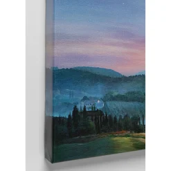 KARE Design Tableau Sur Toile Flying Elephant At Night 80X100C