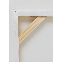 KARE Design Tableau Sur Toile Headdress Dog 80X80Cm