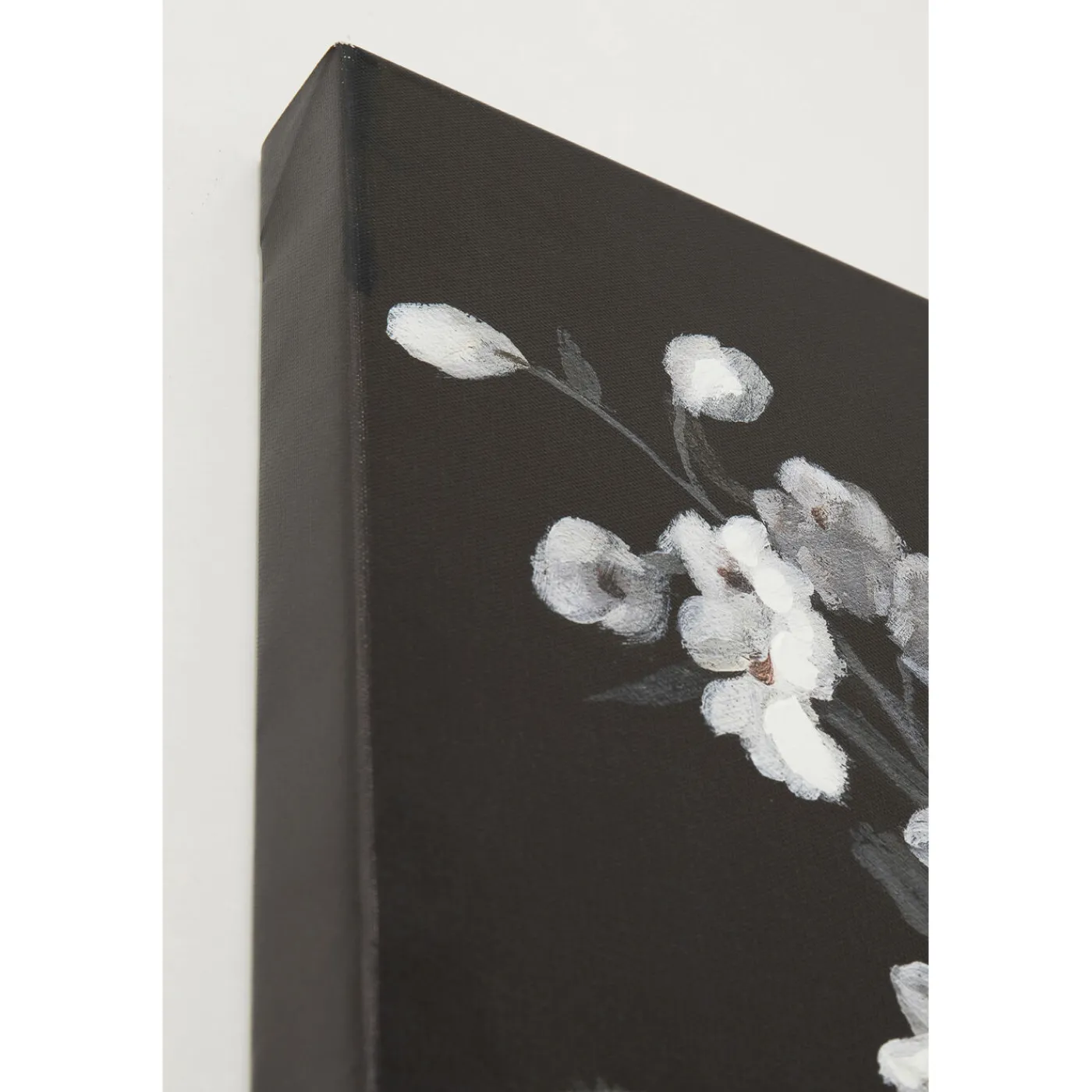 KARE Design Tableau Sur Toile Night Leo In Flower 90X140Cm