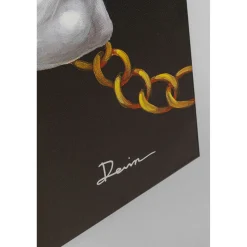 KARE Design Tableau Sur Toile Skull Gang 120X90Cm