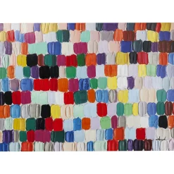 KARE Design Tableau Touched Colorful Dots 200X140Cm