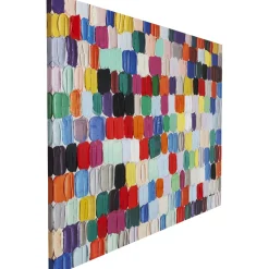 KARE Design Tableau Touched Colorful Dots 200X140Cm