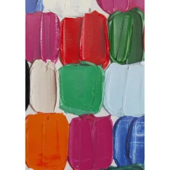 KARE Design Tableau Touched Colorful Dots 200X140Cm