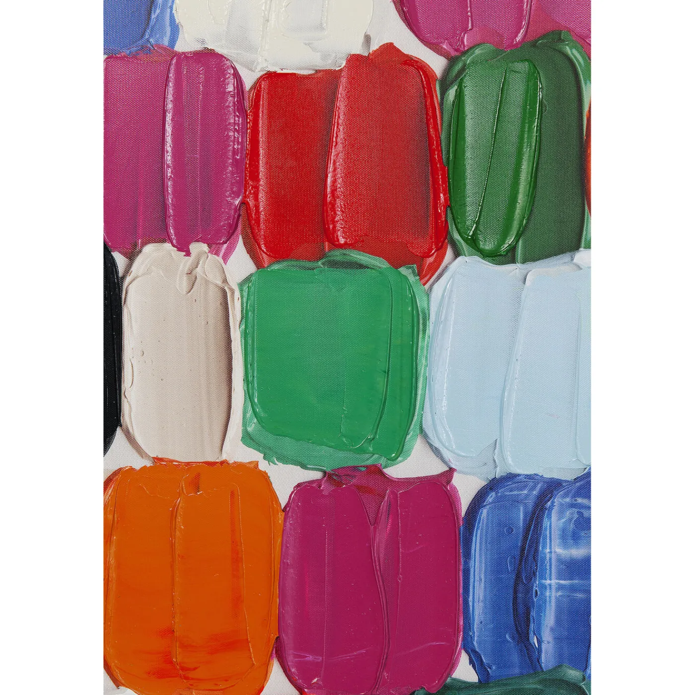 KARE Design Tableau Touched Colorful Dots 200X140Cm