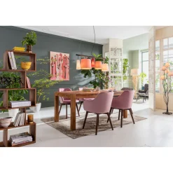 KARE Design Tableau Touched Flamingo Meeting 90X120Cm