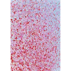 KARE Design Tableau Touched Flower Boat Bleu-Fuchsia 80X100Cm