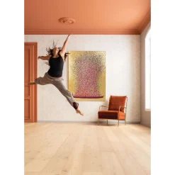 KARE Design Tableau Touched Flower Boat Dore-Fuchsia Pink 120X