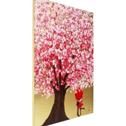 KARE Design Tableau Touched Flower Couple Dore-Fuchsia 120X160