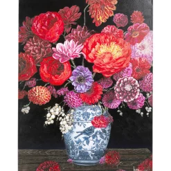 KARE Design Tableau Touched Flower Explosion 90X120Cm