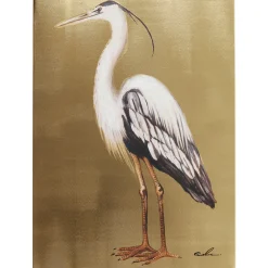 KARE Design Tableau Touched Heron Left 50X70Cm
