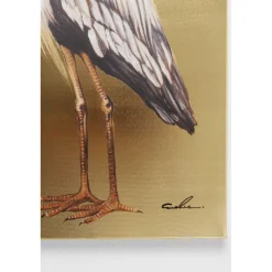 KARE Design Tableau Touched Heron Left 50X70Cm