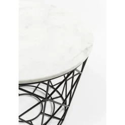 KARE Design Tables Basses East Coast Rond (Jeu De 3)