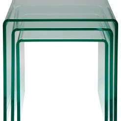 KARE Design Tables D Appoint Clear Club (Set De 3)