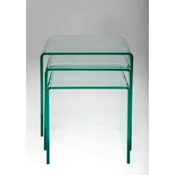 KARE Design Tables D Appoint Clear Club (Set De 3)